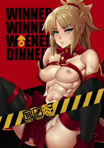 WINNER WINNER W♂ENER DINNER — hentai manga cover on Fhentai