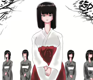 Page 3 of Chounai Naedoko Miko Kanzenban - preview thumbnail