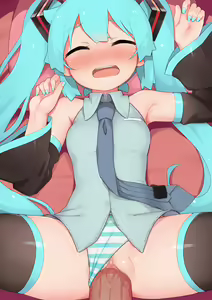 Page 4 of Miku Ecchi - preview thumbnail