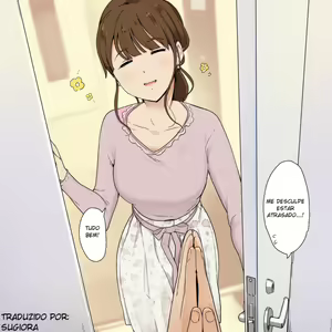 Itsumo wa Yasashii Onee-san ni Chikubi o Semeraretsuzukeru Ohanashi — hentai manga cover on Fhentai
