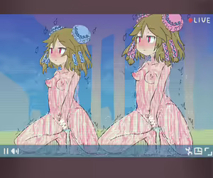 Page 14 of Commemorative of the voice production of the supernatural sisters! Shameful street masturbation! - preview thumbnail