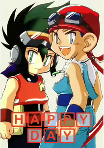 HAPPY DAY - hentai manga cover image