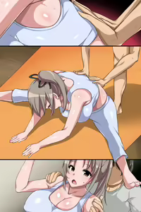 Page 56 of Netorare Inko Training ~ Mucchiri Kyonyu Bijo no Wear o Muite Eroero Training! - preview thumbnail
