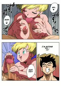 Page 13 of LOVE TRIANGLE Z - Gohan Meets Erasa... "Let's Make A Lot of Sex, OK?" (decensored) - preview thumbnail