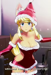 Liru - Wolf Girl With You - Christmas Extra - hentai manga cover image
