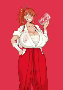 Page 8 of Bakunyuu Miko no Semen Paradise! - preview thumbnail