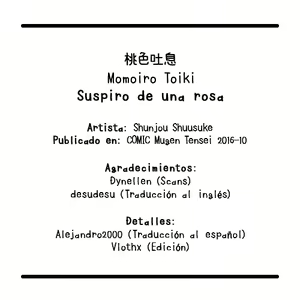 Page 29 of Momoiro Toiki | Suspiro de una Rosa - preview thumbnail