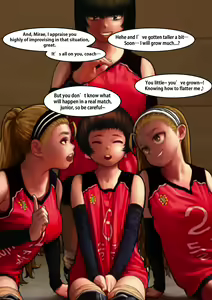 Page 3 of 주지육림 배구부 2 ( The passionate Volleybal 2 ) 한국어&English - preview thumbnail