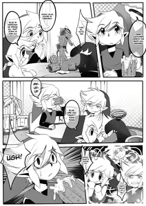 Page 3 of 小機関士リンク - 【漫畫】4つの剣+ 勇者墮 - preview thumbnail