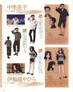 Page 67 of Yosuga no Sora OFFICIAL CHARACTER BOOK - preview thumbnail