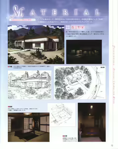 Page 72 of Yosuga no Sora OFFICIAL CHARACTER BOOK - preview thumbnail