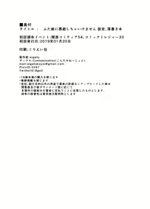 Page 31 of Futa Musume ni Itazura Shicha Ikemasen -Onanie Haishin Hen- + Futa Musume ni Itazura Shicha Ikemasen Settei, Rakugaki Bon (decensored) - preview thumbnail