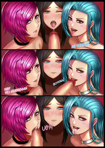 Page 2 of CAITxVixJinx comic - preview thumbnail