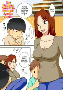 Shy Nephew Wants to Fuck Auntie Again — hentai manga cover on Fhentai