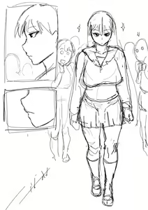 Page 4 of Azumanga Daioh sakaki - preview thumbnail