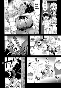 Page 3 of Shota Koutei Kyoudai ni Torawareta Bakunyuu Onna Kishi 4 | Cavaliere tettona catturata dai giovani fratelli imperatori: Capitolo 4 - preview thumbnail