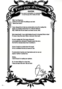 Page 3 of Sweet Love Letter - preview thumbnail