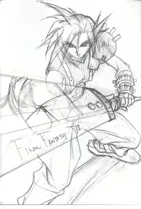 Page 2 of Momo no Yu 6 FFVII - preview thumbnail