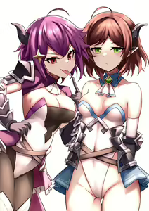 멜라니 / 크리스티 — hentai manga cover on Fhentai