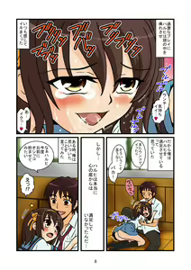 Page 8 of Suzumiya Haruhi-san wa Oshikko o Nomu no ga Daisuki mitai desu Zenpen - preview thumbnail