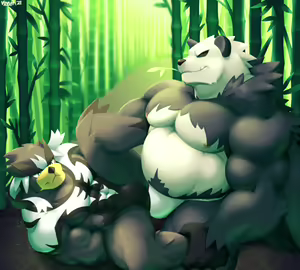 Urshifu & Pangoro — hentai manga cover on Fhentai