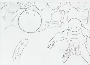 Page 8 of 2B lost or to be fall-concept art - preview thumbnail