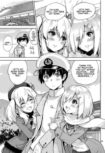 Page 24 of Onsen Yukata na Kashima-san to Hamakaze-san to. | Kashima and Hamakaze In Hotspring Yukatas - preview thumbnail