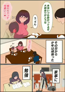 Page 12 of Gaman Yowai o Gibo-san ga Giri no Musuko to Kemono no Youna Sex o Suru Made no Hanashi - preview thumbnail