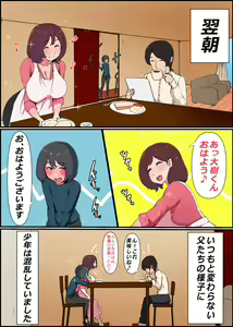 Page 19 of Gaman Yowai o Gibo-san ga Giri no Musuko to Kemono no Youna Sex o Suru Made no Hanashi - preview thumbnail