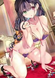 Page 3 of Okashi o Moratta Halloween-Lingerie-san - preview thumbnail