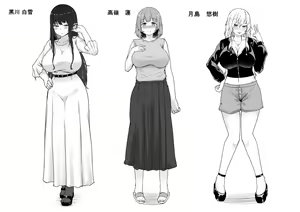 Page 2 of バイ幼馴染とスワッピング～レズ彼女を抱かせてもらう代わりに、ノンケ彼女を抱かせる話～ - preview thumbnail