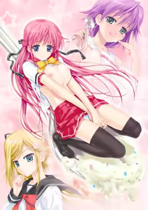 Page 4 of Kanojo x Kanojo x Kanojo Artwork - preview thumbnail