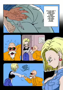 Page 3 of 18-gou vs Kame Sennin Android n18 VS Kamesennin (Dragon Ball Z) [English] [Decensored] colorrized (decensored) - preview thumbnail