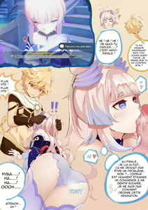 Kokomi x Aether - hentai manga cover image
