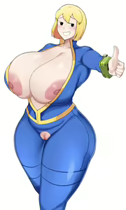 Page 3 of Vault Girl (decensored) - preview thumbnail