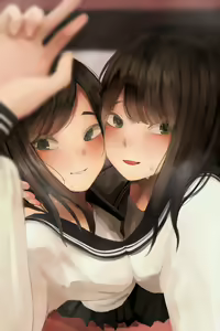 Page 3 of Hatsu LoveHo Kinen Jidori na Yuri Joshi-tachi - preview thumbnail
