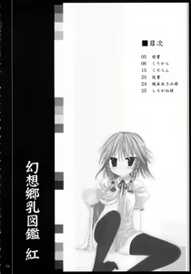Page 3 of Gensou-kyou Chichi Zukan - Kurenai - preview thumbnail