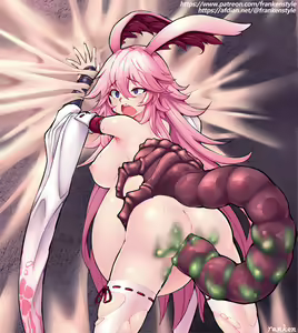 Page 40 of Yae Sakura vs Facehugger - preview thumbnail