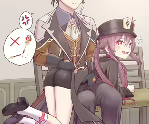 お仕置き 胡桃 — hentai manga cover on Fhentai