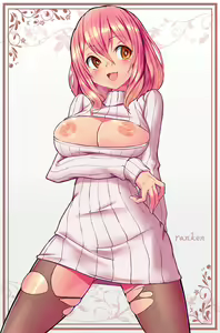 Pink Haired Girl vs Tentacle — hentai manga cover on Fhentai