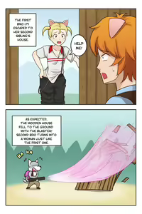 Page 3 of The Three Little Pigs - preview thumbnail