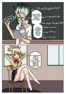 Page 2 of Senku x Kohaku love chemistry - preview thumbnail