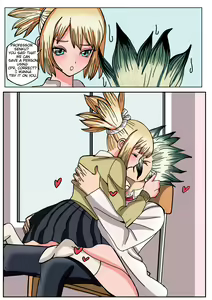 Page 4 of Senku x Kohaku love chemistry - preview thumbnail