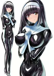 Page 2 of 青少年の童貞ペニス救済に尽力する敬虔なぴっちりシスター。その1-２+自らの肉体を小便器として提供するぴっちりシスター - preview thumbnail