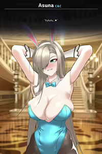 Page 39 of Asuna Bunny Girl - preview thumbnail