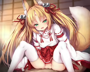 Page 33 of Okitsune Loli Baba-sama ni Muriyari... - preview thumbnail
