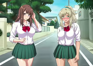 Page 404 of Kuro-Gal to Shiro-Gal ga Nama Haishin de Zenra Toukou Yacchau Yo! ~ Zenpen ~ - preview thumbnail