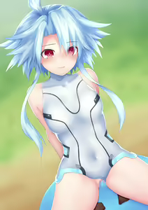 Page 10 of White Heart Sitting and Riding Dogoo - preview thumbnail
