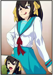 Page 3 of Haruhi Vore - preview thumbnail