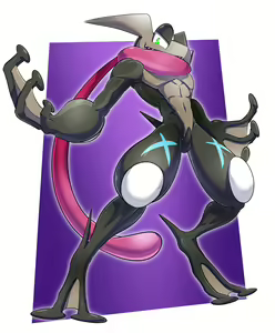 Evil Greninja × Goodra - hentai manga cover image